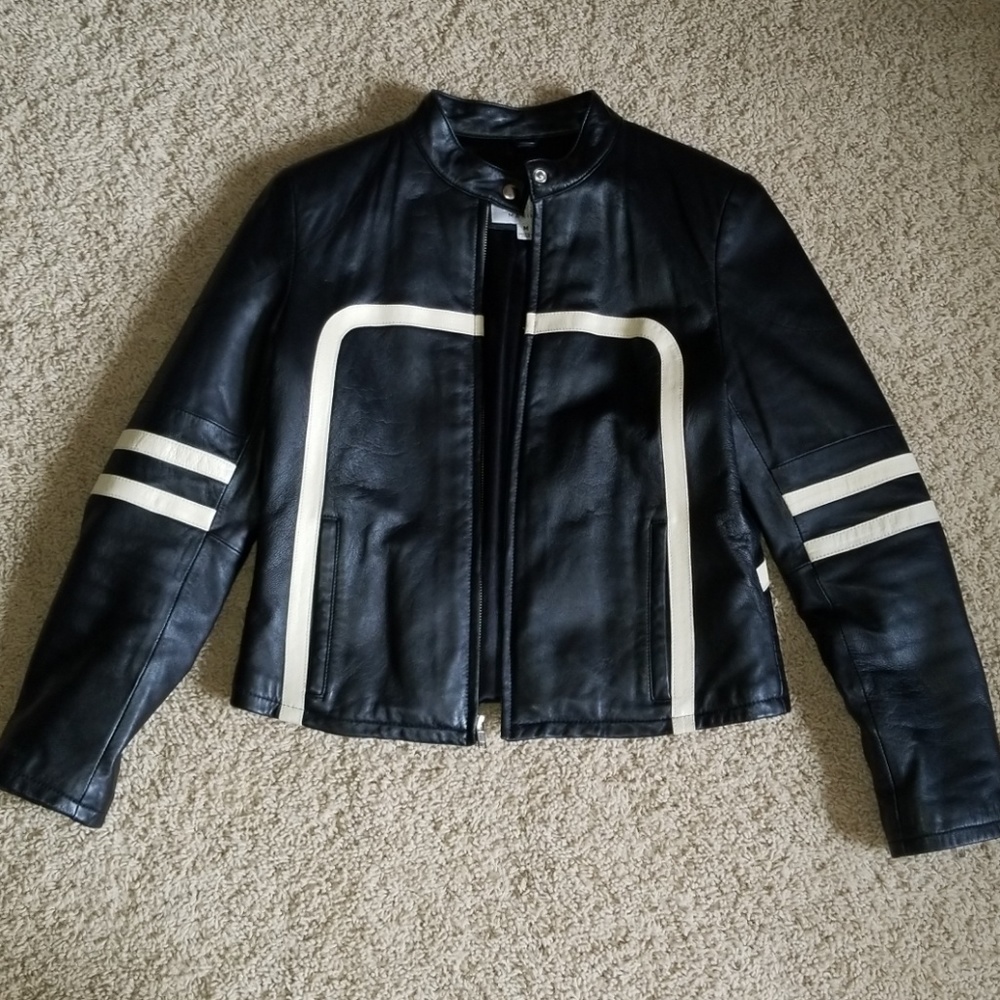 Leather jacket